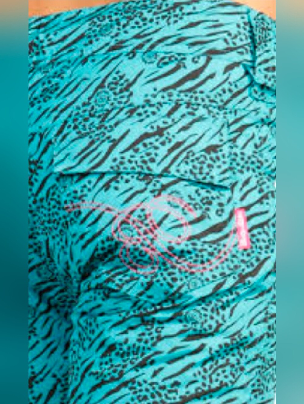 Betty Rides Skinny Pant Wildcat Teal Snowboard Snow Ski Size SMALL $168 NWT - Picture 5 of 7